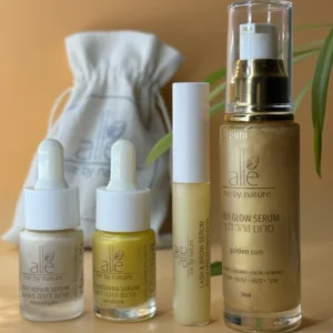 מארז זהוב לפנים ולגוף